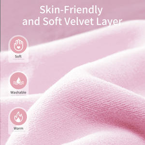 Almohadilla térmica de grafeno portátil con certificación CE, <span class=keywords><strong>manta</strong></span> recargable por USB 3 en 1, 3 niveles de calor, protección contra sobrecalentamiento <span class=keywords><strong>para</strong></span> el hogar/coche/Oficina - Product Image 4