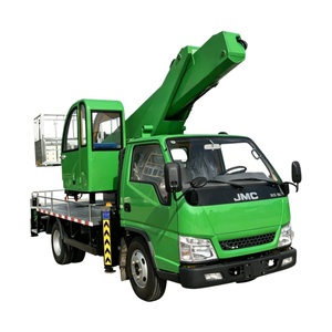 Plateforme de travail en hauteur JMC 33 mètres, véhicule d'accès en hauteur Isuzu, camion de travail en hauteur Isuzu, plateforme élévatrice pour <span class=keywords><strong>voiture</strong></span>, nacelle élévatrice - Product Image 3