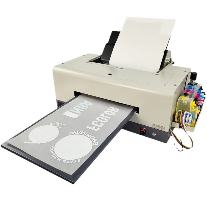 Fabrik Direkt verkauf Weiße Tinte NEU DIY T-Shirt Druckmaschine A3 A3 PET Film Transfer DTF Drucker L1800