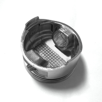Kit de course à haut rendement avec piston de 70 mm .550 à tête plate, en alliage d'aluminium usiné CNC par électroérosion à fil