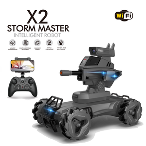 <span class=keywords><strong>Robot</strong></span> intelligent programmable F06 avec détection <span class=keywords><strong>de</strong></span> geste et <span class=keywords><strong>de</strong></span> toucher, jouet robotique RC intelligent pour enfants, cadeau - Product Image 2