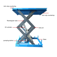 2024 prix usine CE lourd stationnaire hydraulique ciseaux voiture ascenseur moto élévateur hydraulique table élévatrice