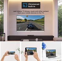 Télévision 12V 18.5-32 pouces pour camping-cars avec lecteur DVD, télévision sans cadre FHD 12/24V/240V avec satellite satellite satellite gratuit