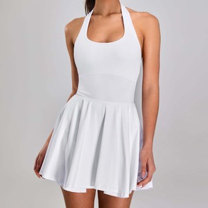 JoyYoung New Neckline Backless Sports Jumpsuit for Women Anti-Exposure <strong>Under</strong> <strong>Layer</strong> for Outdoor Sports, Running, and Fitness - Product Image 4