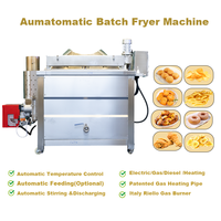 Automatische Pot Batch Friteuse Machine Voor Plantaardige Verwerking Fabriek Aardappelchips Kip Nuggets Efficiënte Olie Filter Systeem Kern