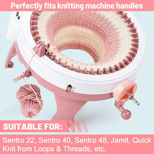 Adaptador de manivela de telar de anudado Circular para <span class=keywords><strong>Sentro</strong></span> 22 40 <span class=keywords><strong>48</strong></span> y Jamit Needle Crochet Machine Drill Power Attachment - Product Image 4