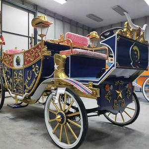 Charrette Électrique Certifiée CE pour le Transport en Parc, Chariot de Luxe à Double Rangée pour Visites Touristiques Européennes à Vendre - Product Image 1