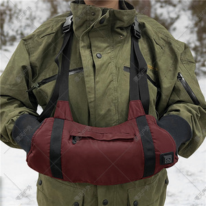 Winter Outdoor Heated Neck Warmer Gloves Thermal Insulated Fishing Camping Green Blue Red Unisex Warm Gloves - Product Image 4