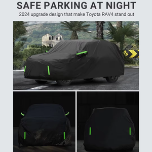 Housse de <span class=keywords><strong>voiture</strong></span> imperméable pour <span class=keywords><strong>Honda</strong></span> Pilot 2002-2024, toutes saisons, protection contre le vent, la neige, la pluie, la grêle, le soleil et les UV - Product Image 5