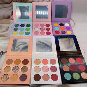 Paleta de sombras de ojos con logotipo personalizado de alta pigmentación vegana OEM ODM crea tu propia paleta de sombras de ojos desnuda - Product Image 4