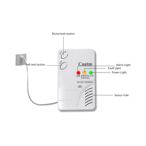 CAATM-JT-CA319G Máy báo động khí metan gia đình Máy giám sát khí đơn lẻ cho hệ thống an ninh gia đình - Product Image 2