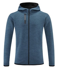 Vestes de course d'hiver pour hommes grandes tailles, séchage rapide, respirantes, pour l'entraînement sportif, le football, les sweats à capuche décontractés, avec fermeture éclair, coupe-vent pour la gym et le fitness - Product Image 1