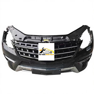 Kit de pare-chocs d'origine d'<span class=keywords><strong>occasion</strong></span> pour Mercedes-Benz ML166, mise à niveau, installation par boulonnage, pour pare-chocs avant coupé, lèvre de pare-chocs avant, phares - Product Image 1