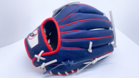 Gant de baseball XL bleu marine H Web, durable, résistant aux chocs, usage professionnel, pour lanceur gaucher