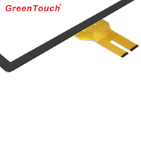 Panel Táctil Capacitivo de Vidrio Templado de 3 mm y 17 Pulgadas con Controlador USB