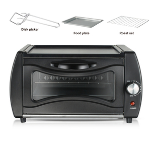 2 trong 1 Lò nướng điện 15L đ<span class=keywords><strong>a</strong></span> chức năng thời gian nhà Lò nướng bánh mỳ cho bakes nướng bánh pizza ăn sáng - Product Image 5