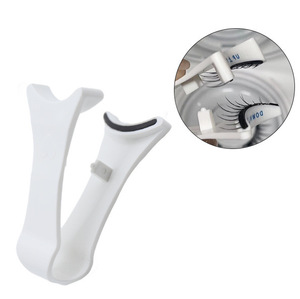 Từ lông mi <span class=keywords><strong>Applicator</strong></span> Clip Profesional 3D Lash Tweezer công cụ tự nhiên mềm từ lông mi giả Curler bán buôn - Product Image 1