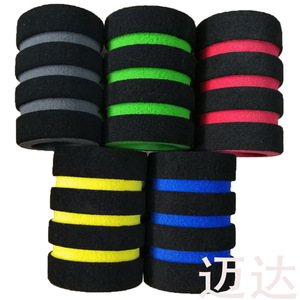 ปลอกหุ้มฟองน้ำ EVA โฟมจับถนัดมือสองสี อุปกรณ์เสริมฟิตเนส ใช้ได้กับอุปกรณ์ทั่วไป ขนาด 23x5x50 มม. 14x6x315 มม. 16x6x245 มม. 20x70x120 มม. - Product Image 1