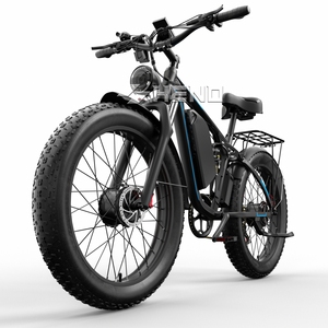 Bicicleta Eléctrica de 26 Pulgadas con Llantas Gruesas, Bicicleta Híbrida para Ciudad y Carretera - Product Image 4