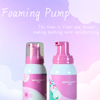 Mousse de douche personnalisée OEM/ODM, gel douche exfoliant et nourrissant, marque privée
