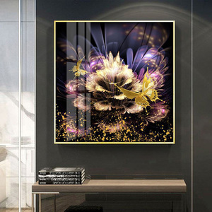 <span class=keywords><strong>Tableau</strong></span> mural moderne <span class=keywords><strong>de</strong></span> luxe pour la décoration intérieure, <span class=keywords><strong>peinture</strong></span> murale africaine, <span class=keywords><strong>fleurs</strong></span> <span class=keywords><strong>de</strong></span> rêve, cadre <span class=keywords><strong>en</strong></span> alliage d'aluminium, <span class=keywords><strong>peinture</strong></span> sur cristal - Product Image 2