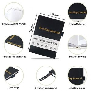 A5 Student Text Composition Record <b>Notebook</b> 52 Reading Notes Log Book for School Use Wholesale - Product Image 4