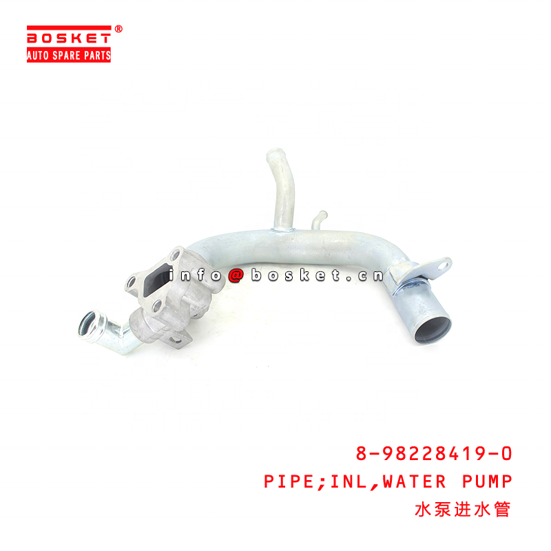 ISUZU DMAX 4JJ1 Water Pump Inlet Pipe - OEM 8982284190