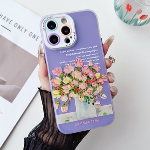 Custodia per telefono a forma di cuore in stile fresco carcasas para celulares girl per <span class=keywords><strong>iPhone</strong></span> 15 16 pro 14 plus 13 12 Pro Max Custom Cover per telefono - Product Image 4