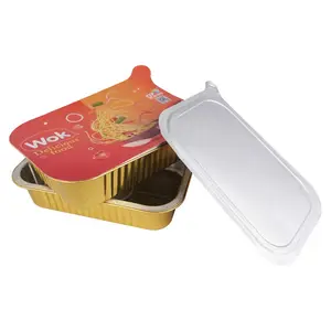 Custom Wholesales Factory Supplier Printed 100 micron Aluminum pot disposable Foil 30 metros Food Chocolate Wrapper