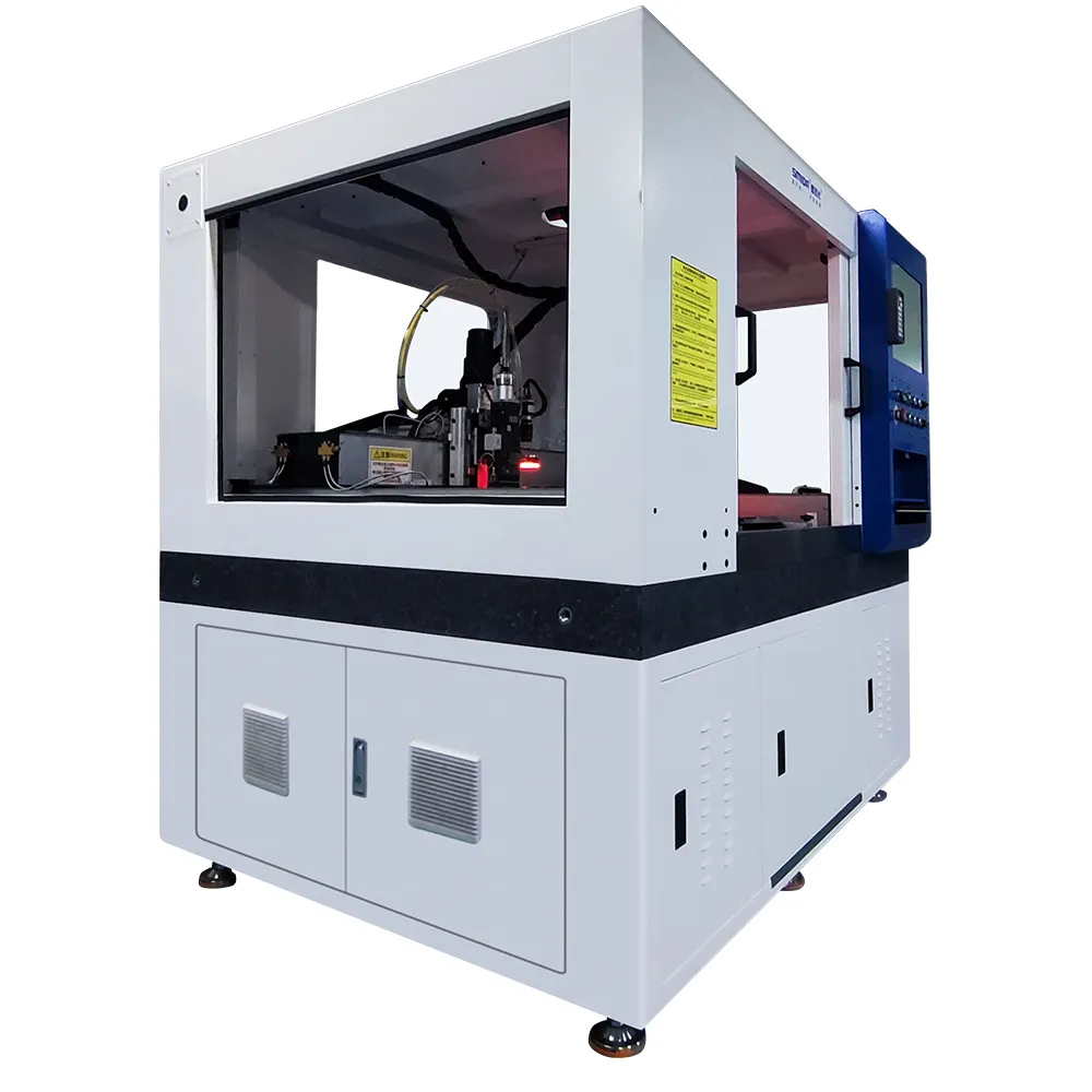 15W customized UV glass laser cutting machine 355nm wavelength CCD positioning compensation for different thickness