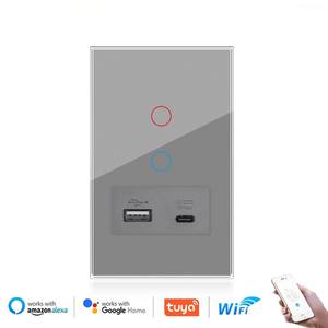 Interruptor de 2 Botones de 118 mm, 3 Orificios, 10A, Material de PC, Control por Voz y Móvil para Hogares, Hoteles y Salas de Conferencia - Product Image 2