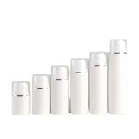 Flacon pompe airless blanc pour émulsion, crème visage, lotion, sérum – 30ml, 50ml, 80ml, 100ml, 120ml, 150ml