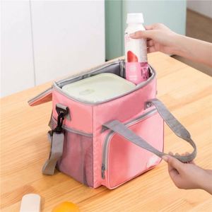 Sac isotherme portable pour pique-nique en plein air, sac à lunch thermique en aluminium anti-fuite - Product Image 3