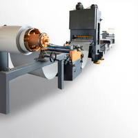 Haute vitesse métal acier perforé faisant la machine bobine poinçonnage rembobinage machine Mico trou poinçonneuse CE