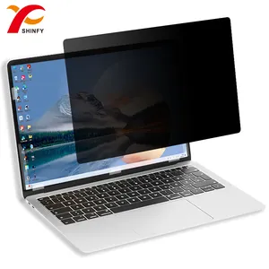 Tüm laptop serisi gizlilik filtresi için toka ile 22 - 24 inç inç koruyucu