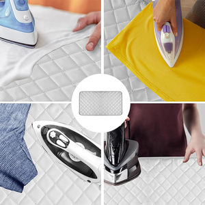 Portable <strong>Table</strong> Top <strong>Ironing</strong> Mat &amp; Board <strong>with</strong> 100% Cotton Cover Wardrobe Use Customizable Color - Product Image 6