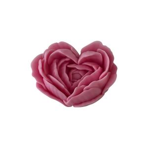 3D Design Love Flower Candle <b>Silicone</b> Mold Diy Heart Rose Flower Aromatherapy Candle <b>Silicone</b> Mold New Valentine's Day Gift - Product Image 5