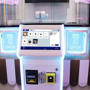 Robot distributeur de <span class=keywords><strong>café</strong></span> intelligent en métal, <span class=keywords><strong>café</strong></span> commercial entièrement automatique, certifié CE, écran tactile, paiement par <span class=keywords><strong>carte</strong></span> bancaire - Product Image 5