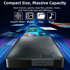Внешний жесткий диск USB 3.1 Gen 2, 1 ТБ, карманный, портативный, формат NTFS, для ноутбука - Product Image 2