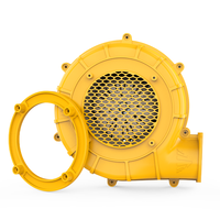 Souffleur d'air portable intégré électrique 280W haute pression ABS ignifuge pour jouets gonflables et châteaux gonflables
