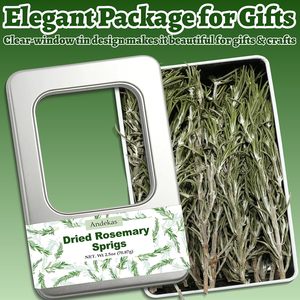 Fleurs <span class=keywords><strong>de</strong></span> <span class=keywords><strong>romarin</strong></span> séchées comestibles faites à la main, feuilles entières <span class=keywords><strong>de</strong></span> 12 cm pour thé fleuri, thé santé, barbecue/cuisine/huile/épice décorative - Product Image 5