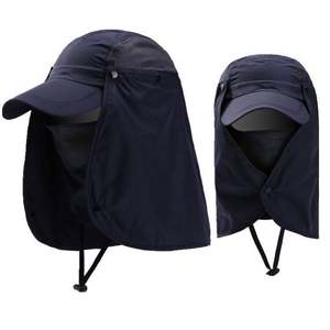 Hombres Mujeres Impermeable Transpirable Desmontable Gorras de béisbol Verano Al Aire Libre Protección UV Gorras de pesca - Product Image 4