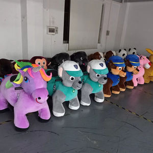 Juguete Montable Divertido con Forma de Animal, Funciona con Pilas, con Sistema de Monedas y Música, Hecho de Felpa para Niños, Disponible en el Centro Comercial Ijn - Product Image 5