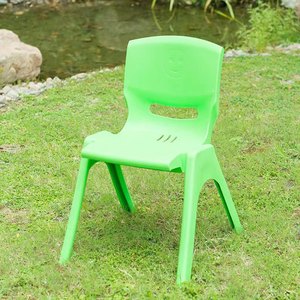 Silla de Plástico para Niños, Tamaño Mediano, Altura de Asiento 26 cm, Respaldo Sólido y Duradero, para Jardín de Infancia y Uso Doméstico - Product Image 3