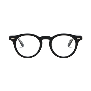 Round Full Rim <b>Eyeglasses</b> Tortoise Shell Pattern Anti-Uv Unisex Adults Vision Correction <b>Frames</b> - Product Image 4