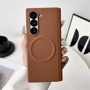 <span class=keywords><strong>Cover</strong></span> per telefono antiurto in PC rigido con finitura magnetica effetto silicone per Samsung Galaxy Z Flip 7 6 <span class=keywords><strong>5</strong></span> - Product Image 5