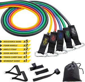 Zakerda Professionelles Widerstandsbänder-Set für Workout, Klimmzüge, Krafttraining im Fitnessstudio und Zuhause - Product Image 4