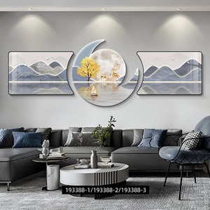 Dipinti in Vetro e Porcellana Astratti di Lusso <span class=keywords><strong>Moderni</strong></span> per <span class=keywords><strong>Soggiorno</strong></span>, Decorazioni Murali per Hotel e Casa - Product Image 6