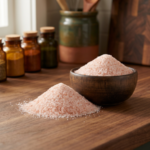 Sal de Roca Natural del Himalaya, Color Rosa Oscuro, Comestible, Sin Refinar, en Grano, para Cocina y Uso en la Mesa, Bolsa de 25 kg - Product Image 1