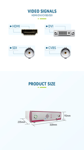 อุปกรณ์ดูแลสุขภาพสัตว์เลี้ยง1/1ที่มีเซ็นเซอร์ CMOS 1080P ระบบกล้อง HD 60FPS - Product Image 6